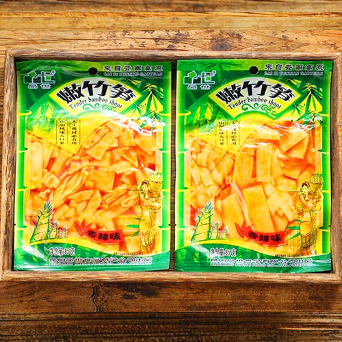 袋裝85g嫩竹筍香辣味