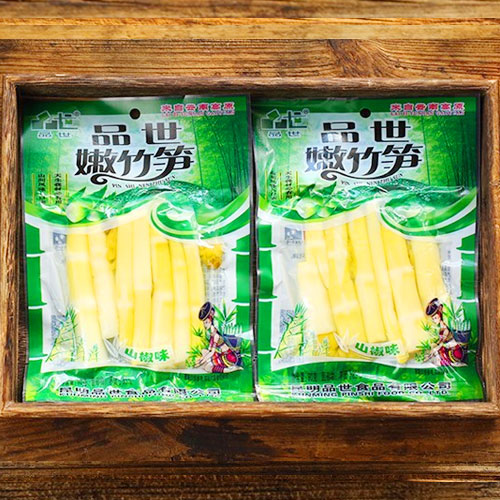 袋裝90g嫩竹筍山椒味